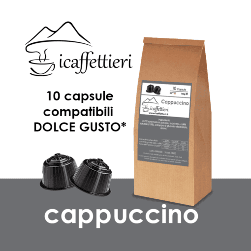 Capsule Compatibili Dolce Gusto Cappuccino - I Caffettieri